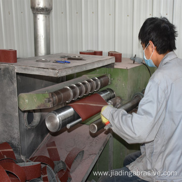 abrasives belt converting machine for cutting sanding belt